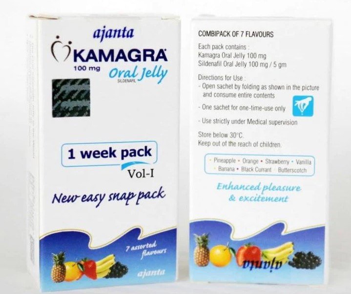 Kamagra Oral Jelly original product photograph